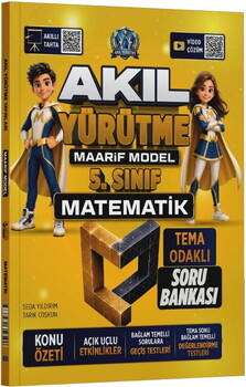 Akıl Yürütme Yayınları 5. Sınıf Matematik Maarif Model Tema Odaklı Soru Bankası