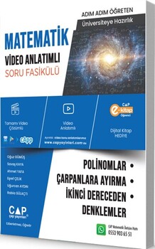  Çap Yayınları Polinomlar Çarpanlara Ayırma İkinci Dereceden Denklemler