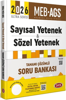  Data Yayınları 2026 AGS Sayısal Yetenek Sözel Yetenek Ultra Serisi Soru Bankası