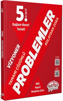  Editör Yayınları 5. Sınıf Problemler Soru Bankası