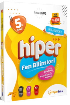 Hiper Zeka Yayınları 5. Sınıf Hiper Fen Bilimleri Konu Anlatımlı Soru Bankası