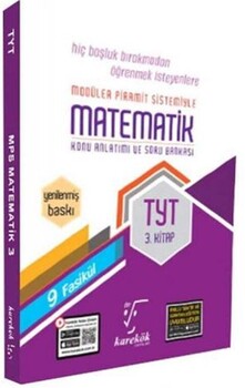  Karekök Yayınları TYT Matematik Konu Anlatımı ve Soru Bankası 3. Kitap