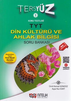  Nitelik Yayınları TYT Din Kültürü ve Ahlak Bilgisi Tersyüz Soru Bankası