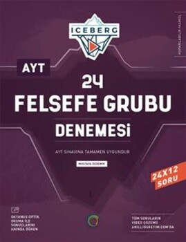  Okyanus Yayınları AYT Felsefe Grubu Iceberg 24 Deneme