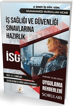  Pelikan Yayınları İş Sağlığı ve Güvenliği İSG Uygulama Rehberleri Soruları