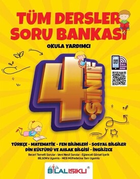  Bilal Işıklı Yayınları 4. Sınıf Tüm Dersler Soru Bankası