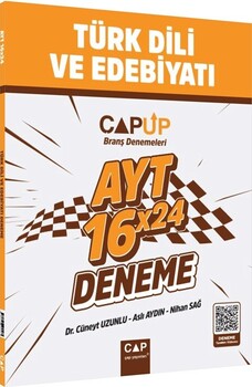  Çap Yayınları AYT Türk Dili ve Edebiyatı 16 X 24 Up Deneme