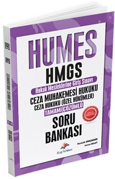  Dizgi Kitap Humes HMGS Ceza Muhakemesi Hukuku Ceza Hukuku Özel Hükümler Tamamı Çözümlü Soru Bankası