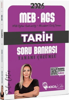  Hoca Kafası 2026 MEB AGS Tarih Soru Bankası