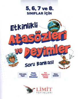 Limit Yayınları Ortaokullar İçin Etkinlikli Atasözleri ve Deyimler Soru Bankası