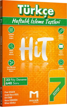 Mozaik Yayınları 7. Sınıf Türkçe HİT 32 Deneme