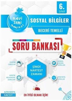 Nartest 6. Sınıf Mavi Sosyal Bilgiler Soru Bankası