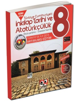 Nitelik Yayınları 8. Sınıf LGS İnkilap Tarihi ve Atatürkçülük Artırılmış Konu Kitabı