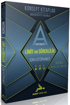  Paraf Yayınları AYT Limit ve Süreklilik Soru Kütüphanesi