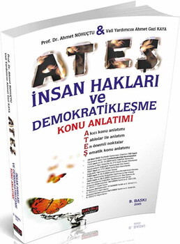  Savaş Yayınları Ateş İnsan Hakları ve Demokratikleşme Konu Anlatımı
