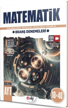  Ulti Yayınları AYT Matematik 10 x 40 Branş Denemeleri