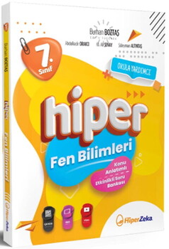  Hiper Zeka Yayınları 7. Sınıf Hiper Fen Bilimleri Konu Anlatımlı Soru Bankası