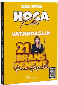  Hoca Kafası 2026 KPSS Vatandaşlık 21 Deneme