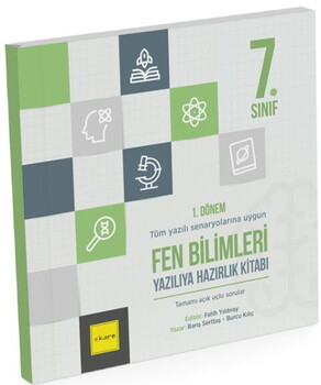 Kare Yayınları 7. Sınıf 1. Dönem Fen Bilimleri Yazılıya Hazırlık Kitabı