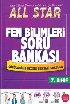  Newton Yayınları 7. Sınıf All Star Fen Bilimleri Soru Bankası