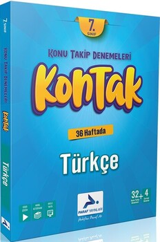  Paraf Yayınları 7. Sınıf Türkçe Kontak Denemeleri