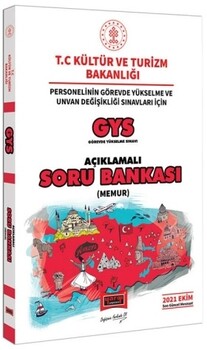  Yargı Yayınları GYS T.C Kültür ve Turizm Bakanlığı Personelinin Görevde Yükselme ve Unvan Değişikliği Sınavları İçin Memur Açıkl