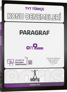  Barış Yayınları TYT Türkçe Paragraf Konu Denemeleri