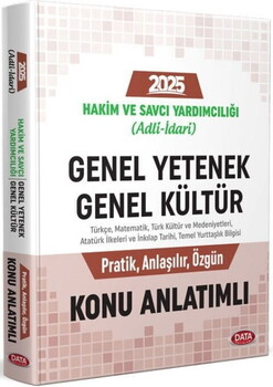  Data Yayınları Mecelle Hakim ve Savcı Yardımcılığı Adli İdari GYGK Konu Anlatımlı