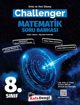  Kafa Dengi 8. Sınıf Challenger Matematik Soru Bankası