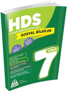  Örnek Akademi 7. Sınıf Sosyal Bilgiler Haftalık Değerlendirme Sınavı HDS