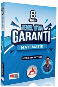  Paraf Yayınları 8. Sınıf LGS 10 Günde Temel Atma Garanti Matematik Video Ders Kitabı