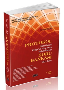  Savaş Yayınları Protokol Soru Bankası