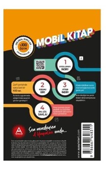  A Yayınları TYT Türkçe Son 5 Yıl Çıkmış Soru ve Çözümleri Mobil Kitap