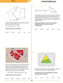 Acil Yayınları 11. Sınıf Matematiğin İlacı Fasikül Trigonometri ve Analitik Geometri