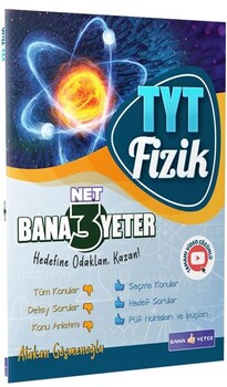  Bana Yeter Yayınları TYT Fizik Bana 3 Net Yeter