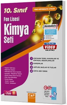  Çap 10. Sınıf Fen Lisesi Kimya Seti