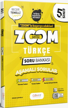  Günay Yayınları 5. Sınıf Türkçe Zoom Soru Bankası