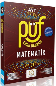  IQ Yayınları AYT Matematik Püf Soru Bankası