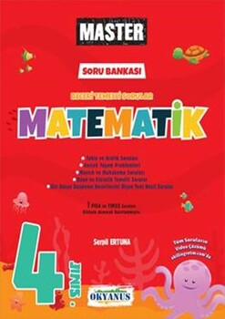  Okyanus Yayınları 4. Sınıf Matematik Master Soru Bankası