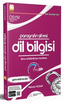  Paragrafın Şifresi Yayınları YKS TYT KPSS ALES Dil Bilgisi Konu Anlatımlı Soru Bankası Çözümlü Denemeler