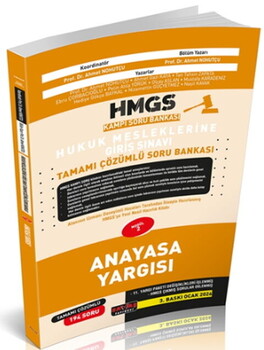  Savaş Yayınları HMGS Kampı Anayasa Yargısı Soru Bankası