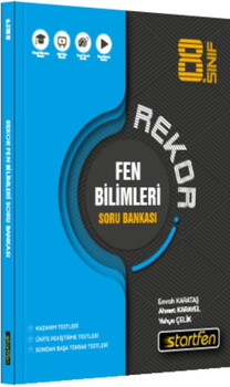  Startfen Yayınları 8. Sınıf Fen Bilimleri Rekor Soru Bankası