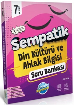 Ünlüler Karması 7. Sınıf Din Kültürü ve Ahlak Bilgisi Sempatik Soru Bankası