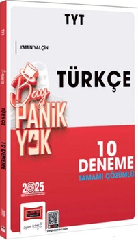  Yargı Yayınları 2025 TYT Tamamı Çözümlü Panik Yok Türkçe 10 Deneme