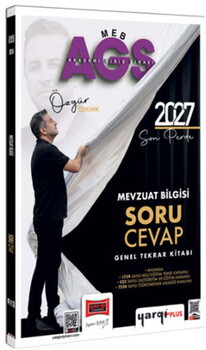 Yargı Yayınları 2027 MEB AGS Mevzuat Bilgisi Soru Cevap Genel Tekrar Kitabı