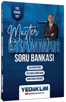  Yediiklim Yayınları YDS YÖKDİL YDT Master Grammar Soru Bankası
