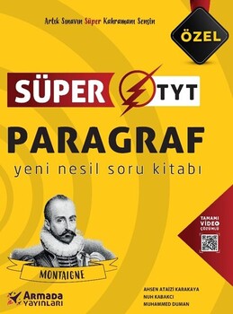  Armada Yayınları TYT Paragraf Süper Soru Kitabı