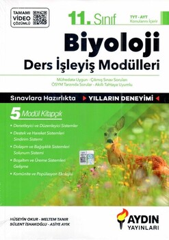 Aydın Yayınları 11. Sınıf Biyoloji Ders İşleyiş Modülleri