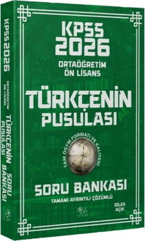 CBA Yayınları 2026 KPSS Lise Ortaöğretim Ön Lisans Türkçenin Pusulası Soru Bankası