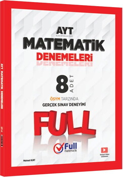  Full Matematik Yayınları AYT Matematik 8 li Deneme